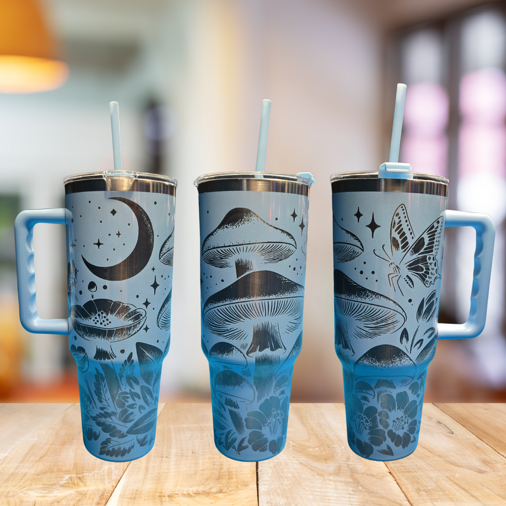 Engraved drinkware