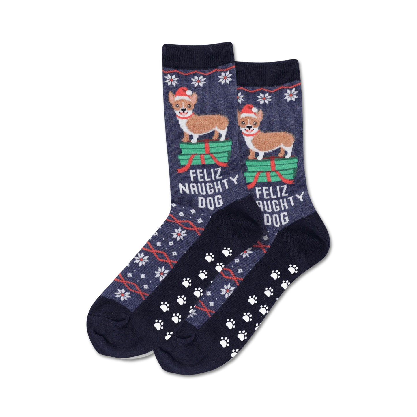 Feliz Naughty Dog Non-Skid Slipper