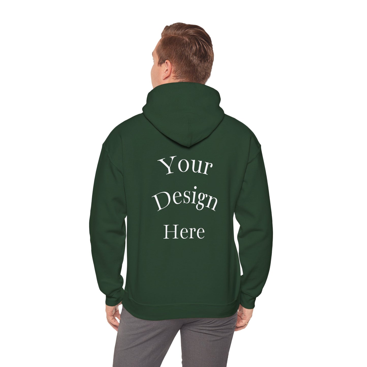 Customizable Unisex Hooded Sweatshirt, Cozy Gift for Him/Her, Casual Wear, Personalized Apparel, Comfortable Layering