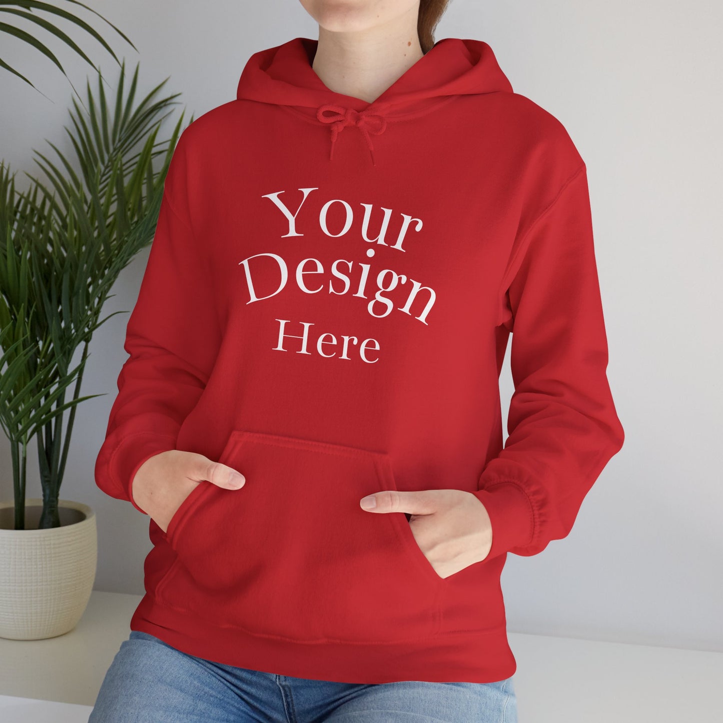Customizable Unisex Hooded Sweatshirt, Cozy Gift for Him/Her, Casual Wear, Personalized Apparel, Comfortable Layering