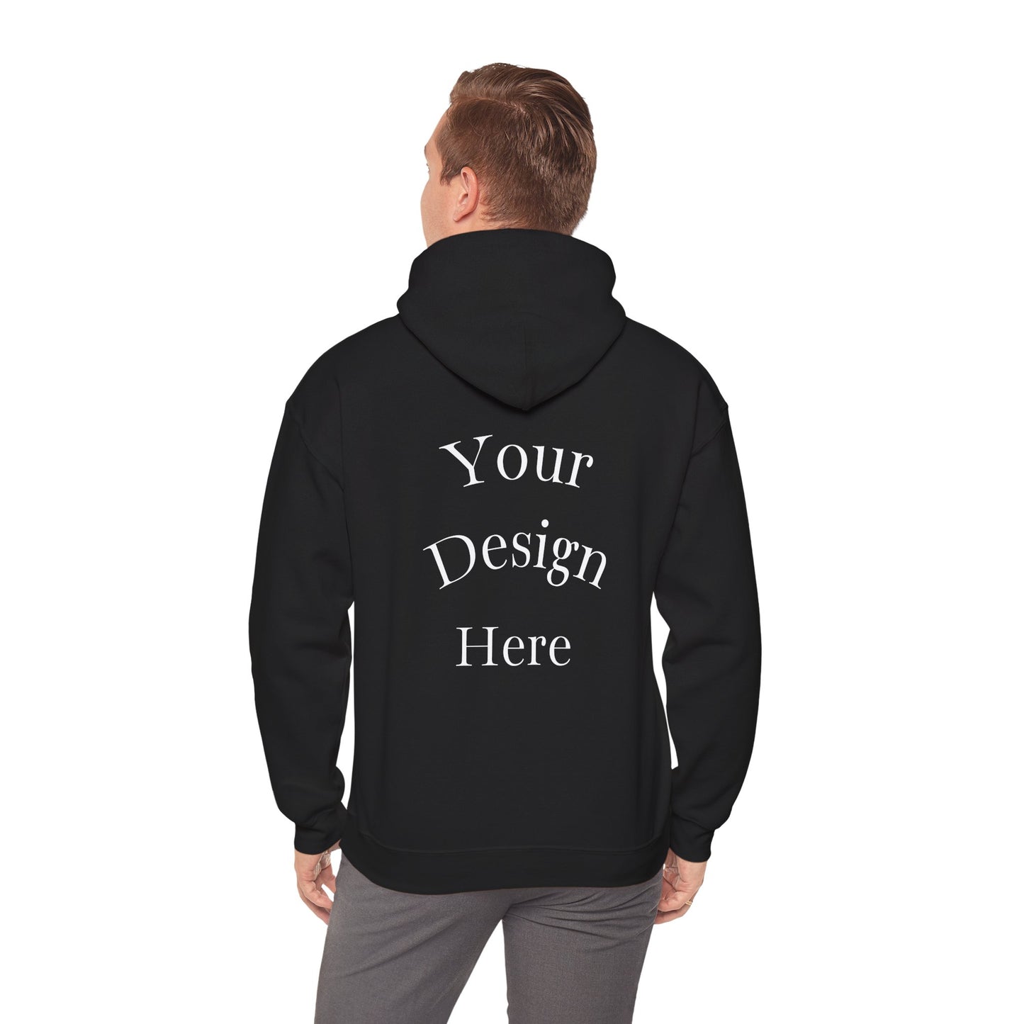 Customizable Unisex Hooded Sweatshirt, Cozy Gift for Him/Her, Casual Wear, Personalized Apparel, Comfortable Layering