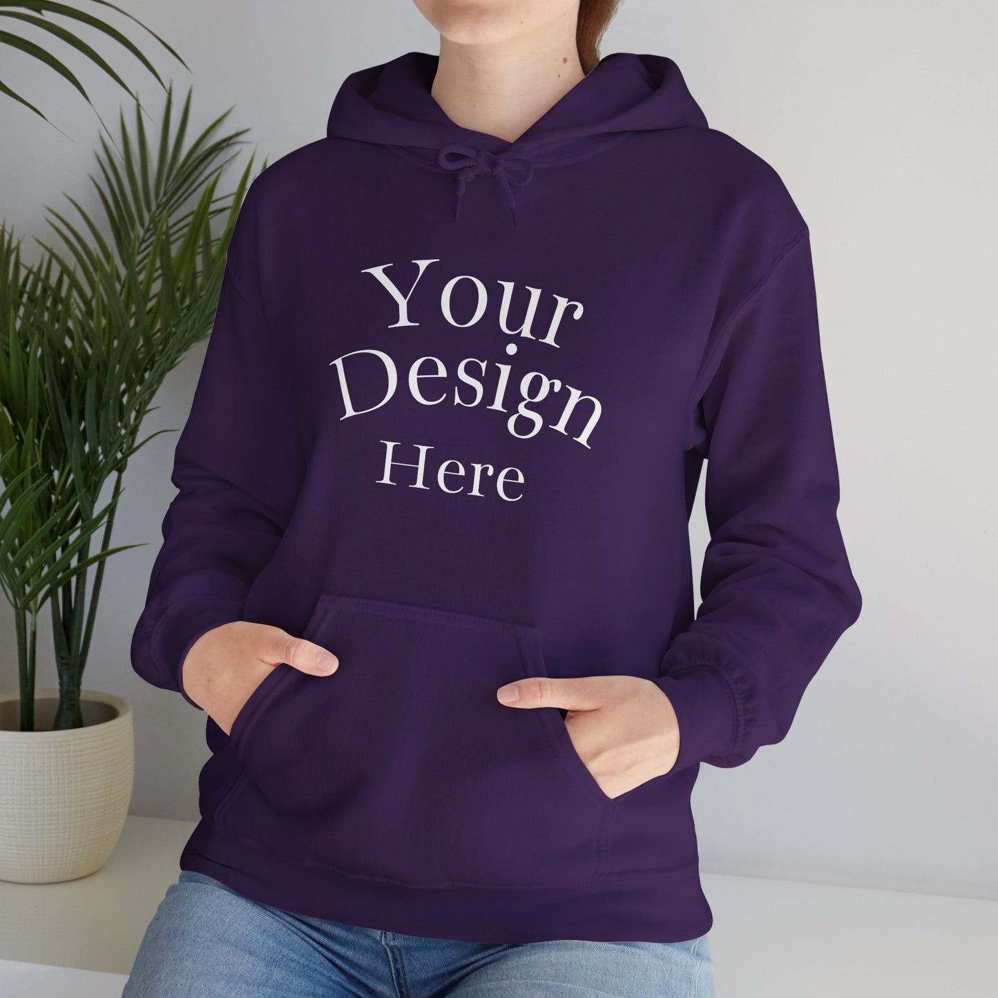 Customizable Unisex Hooded Sweatshirt, Cozy Gift for Him/Her, Casual Wear, Personalized Apparel, Comfortable Layering