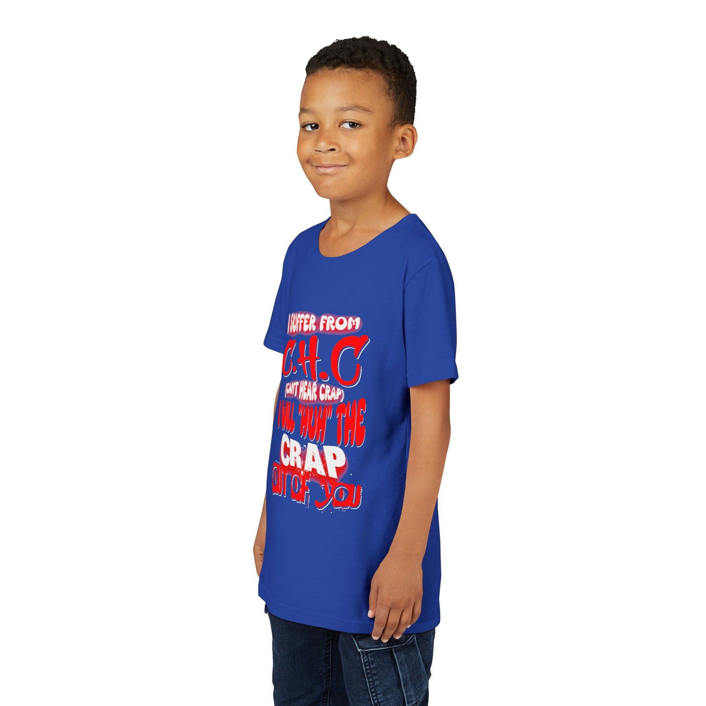 Funny Youth Tee - I Suffer from C.H.C, Casual Wear, Gift for Kids, Humor Shirt, Birthday Present, Everyday Fun
