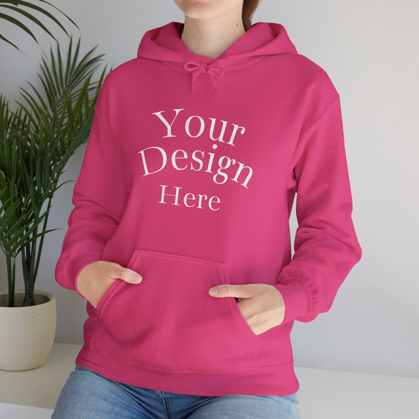 Customizable Unisex Hooded Sweatshirt, Cozy Gift for Him/Her, Casual Wear, Personalized Apparel, Comfortable Layering