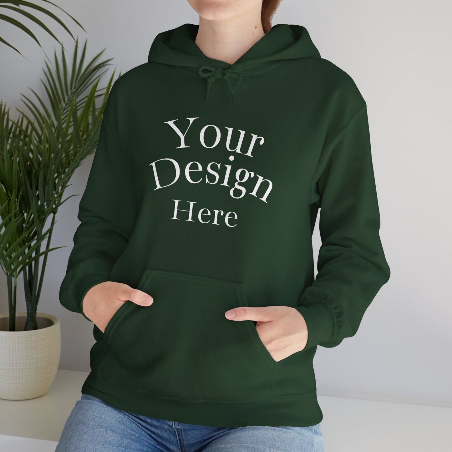 Customizable Unisex Hooded Sweatshirt, Cozy Gift for Him/Her, Casual Wear, Personalized Apparel, Comfortable Layering