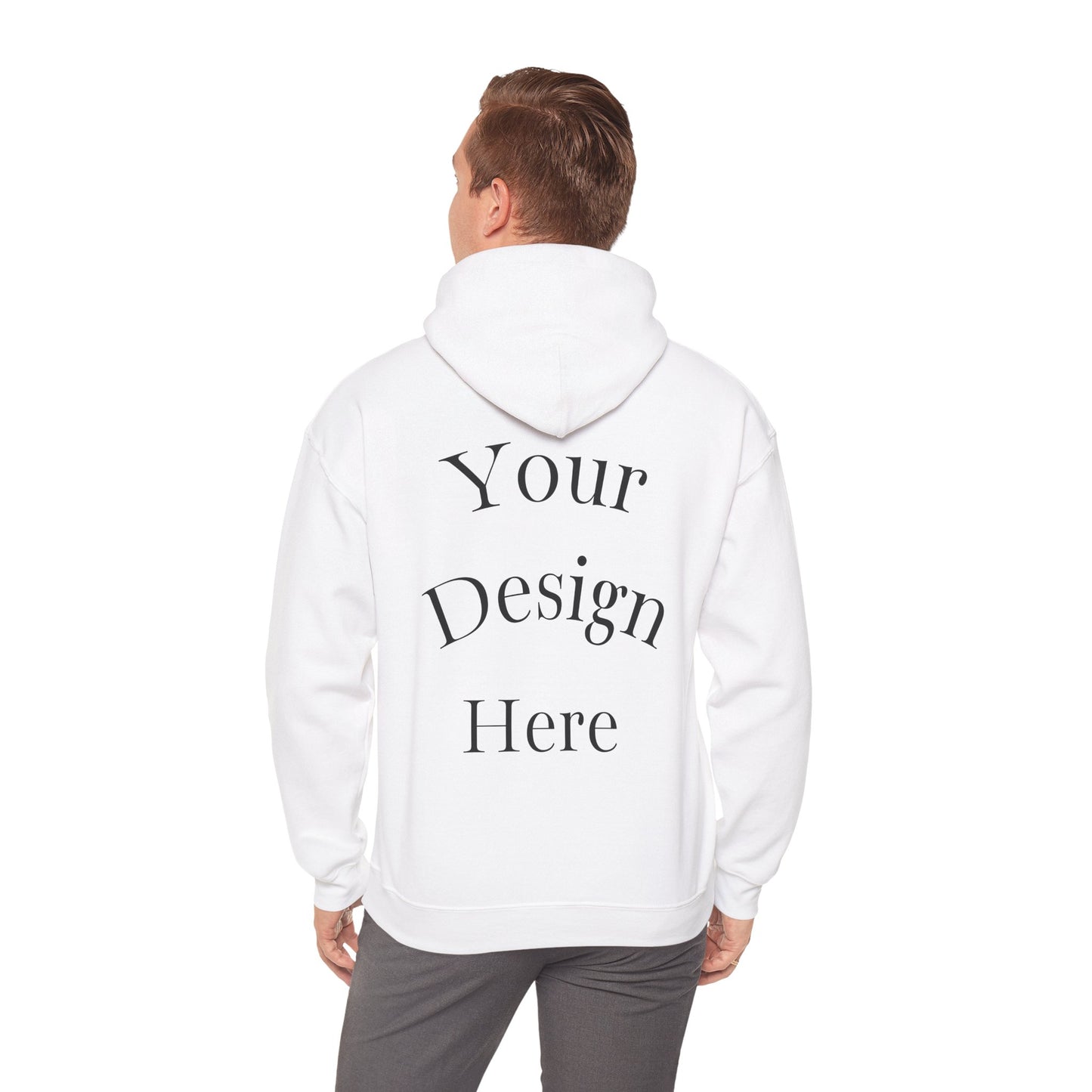 Customizable Unisex Hooded Sweatshirt, Cozy Gift for Him/Her, Casual Wear, Personalized Apparel, Comfortable Layering