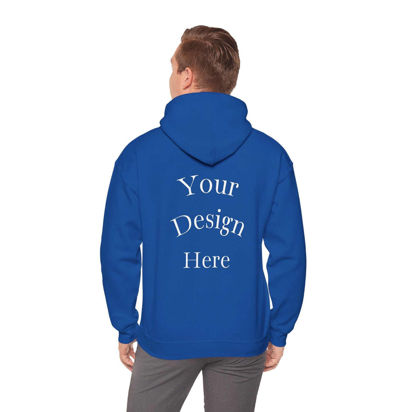 Customizable Unisex Hooded Sweatshirt, Cozy Gift for Him/Her, Casual Wear, Personalized Apparel, Comfortable Layering