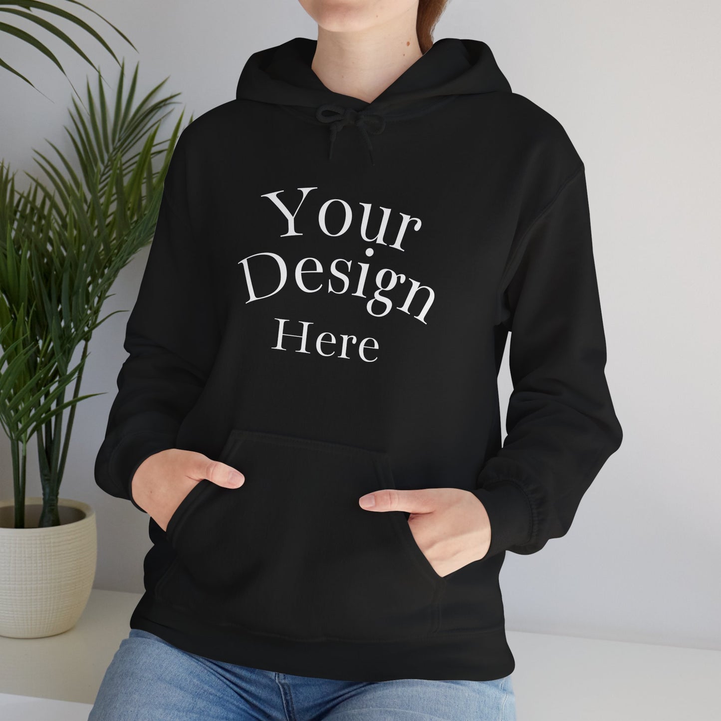 Customizable Unisex Hooded Sweatshirt, Cozy Gift for Him/Her, Casual Wear, Personalized Apparel, Comfortable Layering