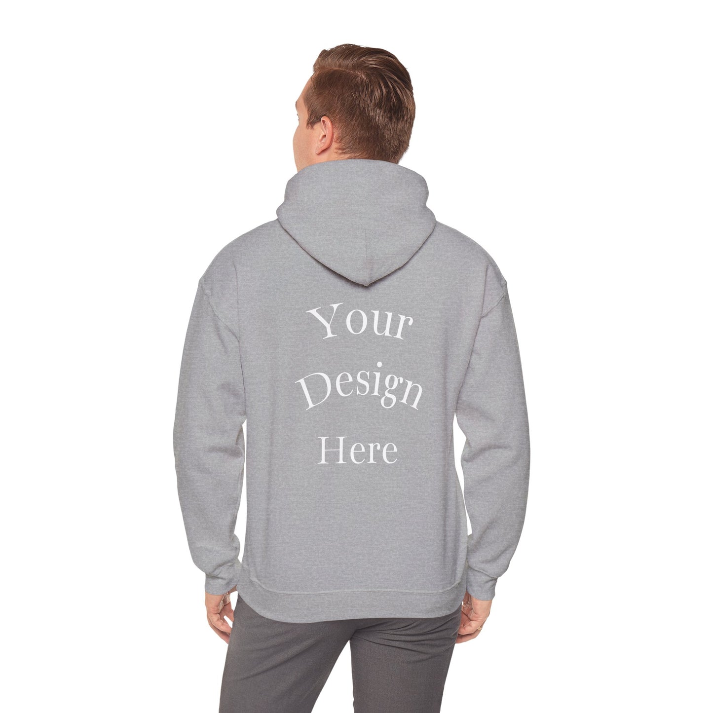 Customizable Unisex Hooded Sweatshirt, Cozy Gift for Him/Her, Casual Wear, Personalized Apparel, Comfortable Layering