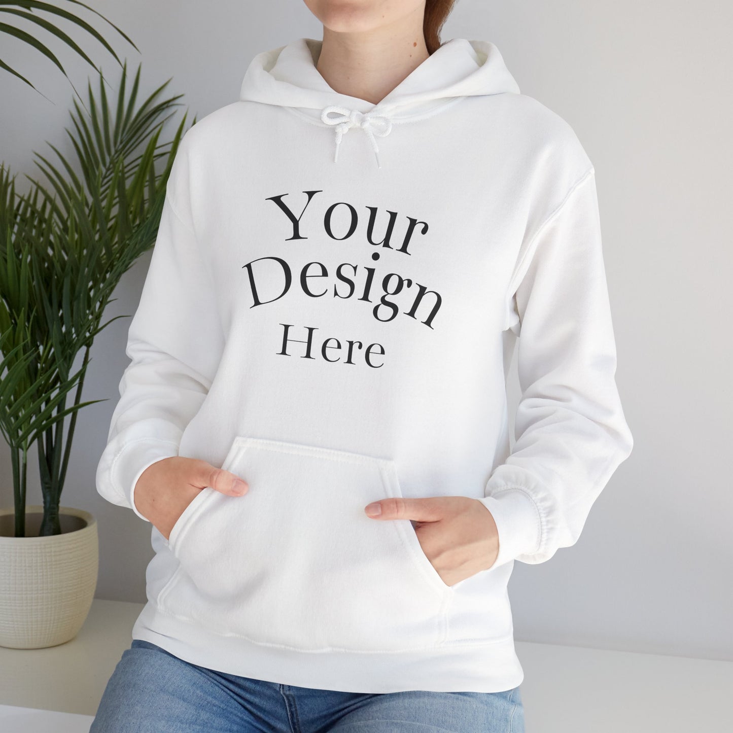 Customizable Unisex Hooded Sweatshirt, Cozy Gift for Him/Her, Casual Wear, Personalized Apparel, Comfortable Layering
