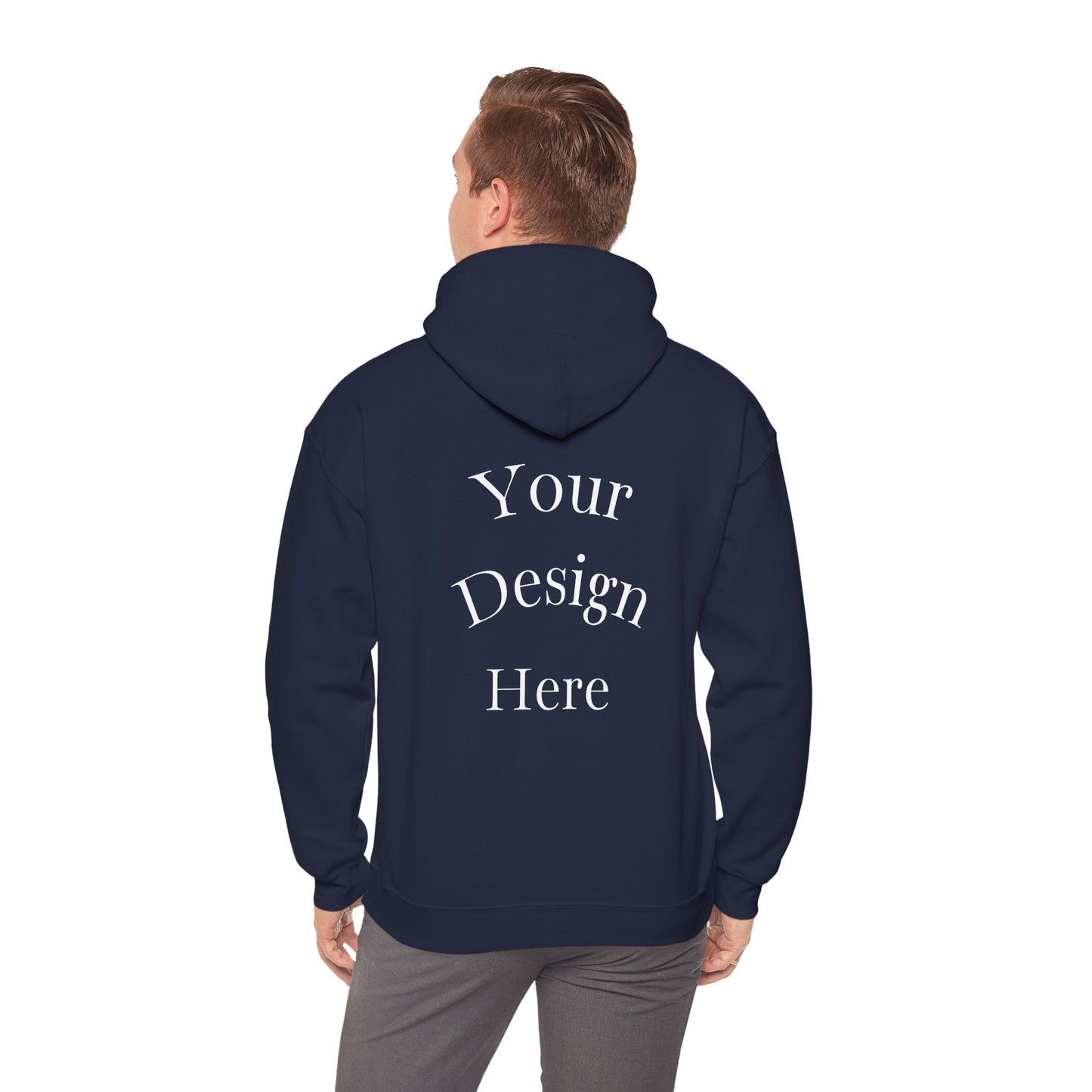 Customizable Unisex Hooded Sweatshirt, Cozy Gift for Him/Her, Casual Wear, Personalized Apparel, Comfortable Layering