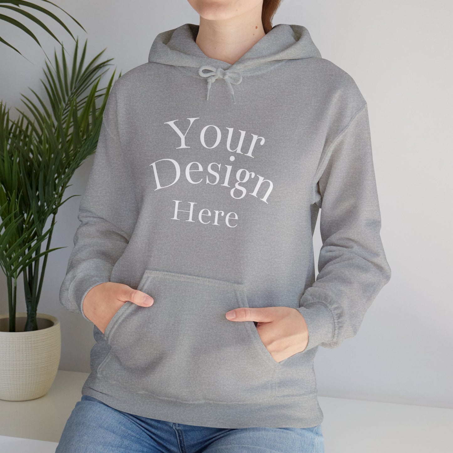 Customizable Unisex Hooded Sweatshirt, Cozy Gift for Him/Her, Casual Wear, Personalized Apparel, Comfortable Layering