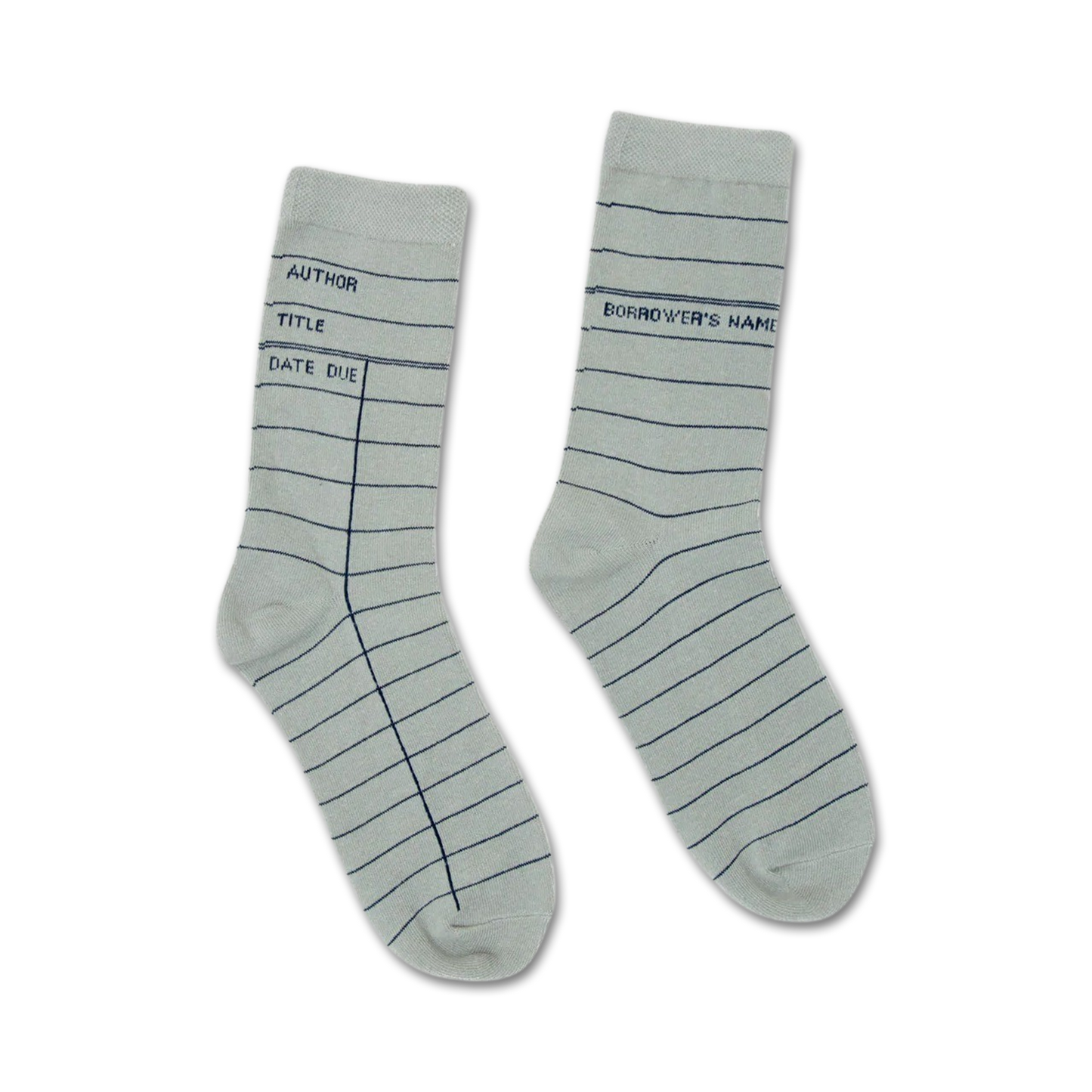Library Card Grey