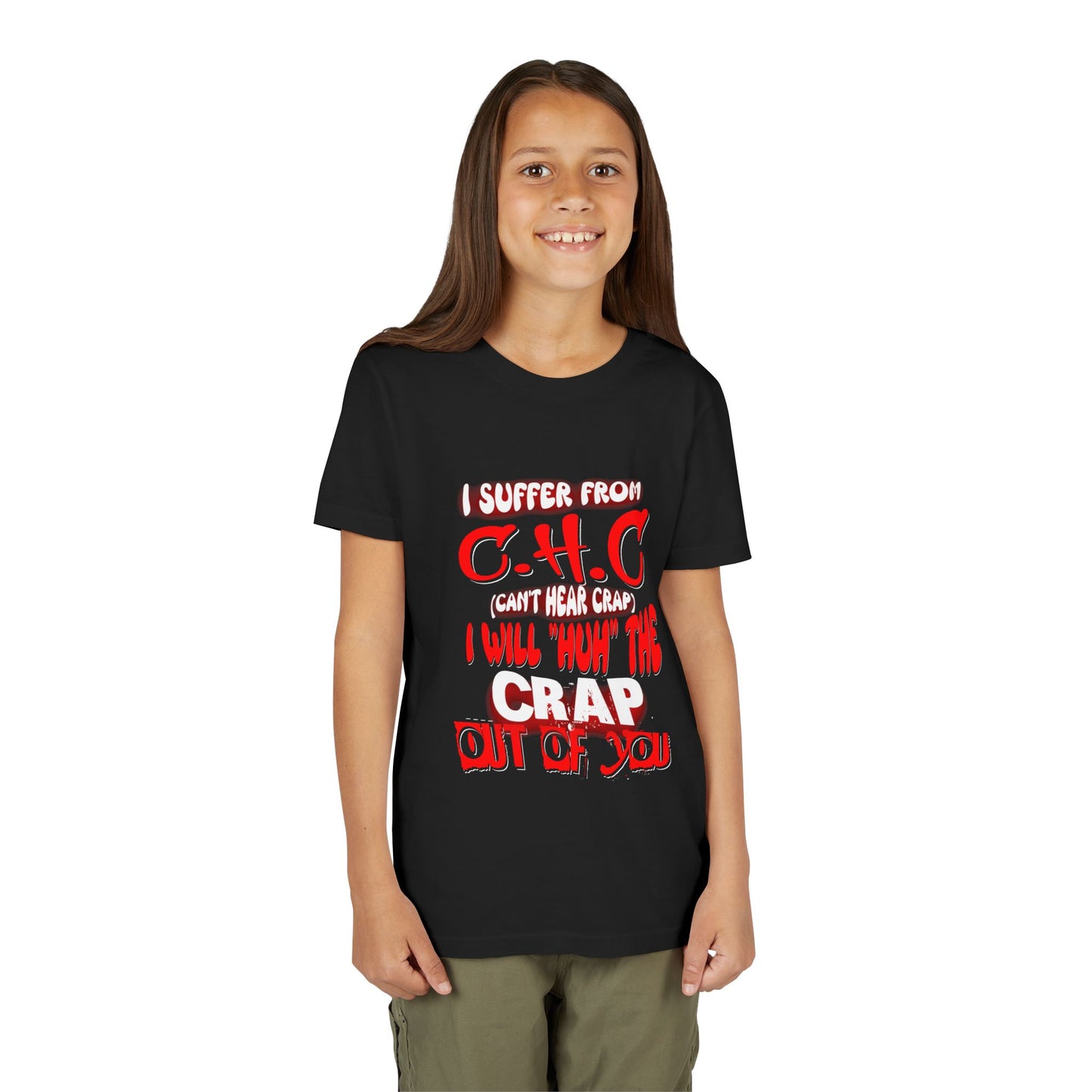Funny Youth Tee - I Suffer from C.H.C, Casual Wear, Gift for Kids, Humor Shirt, Birthday Present, Everyday Fun