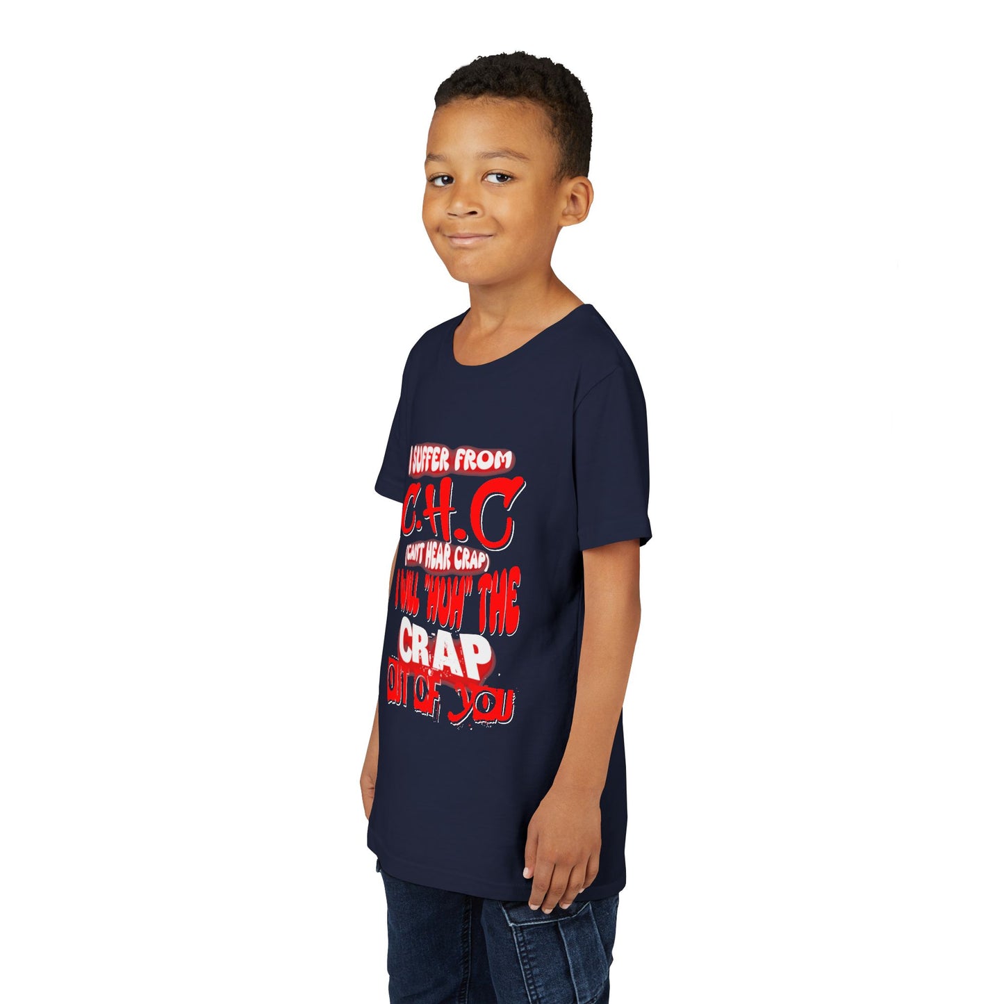 Funny Youth Tee - I Suffer from C.H.C, Casual Wear, Gift for Kids, Humor Shirt, Birthday Present, Everyday Fun