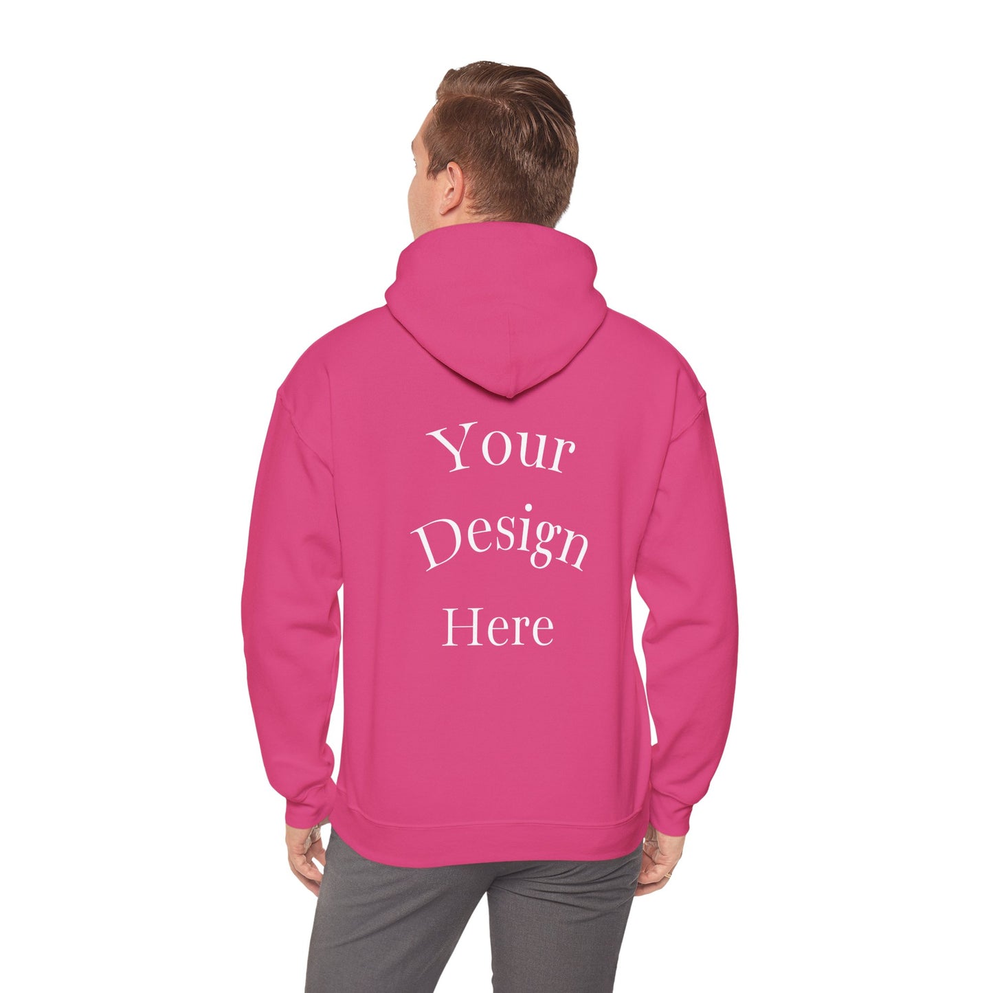 Customizable Unisex Hooded Sweatshirt, Cozy Gift for Him/Her, Casual Wear, Personalized Apparel, Comfortable Layering