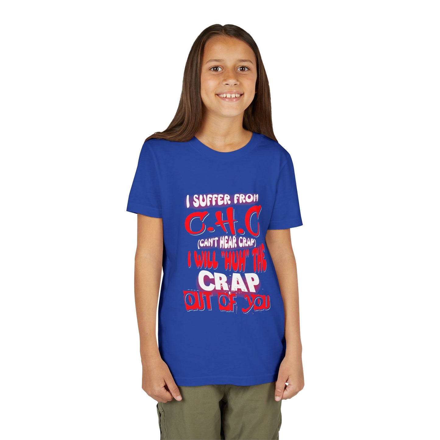 Funny Youth Tee - I Suffer from C.H.C, Casual Wear, Gift for Kids, Humor Shirt, Birthday Present, Everyday Fun