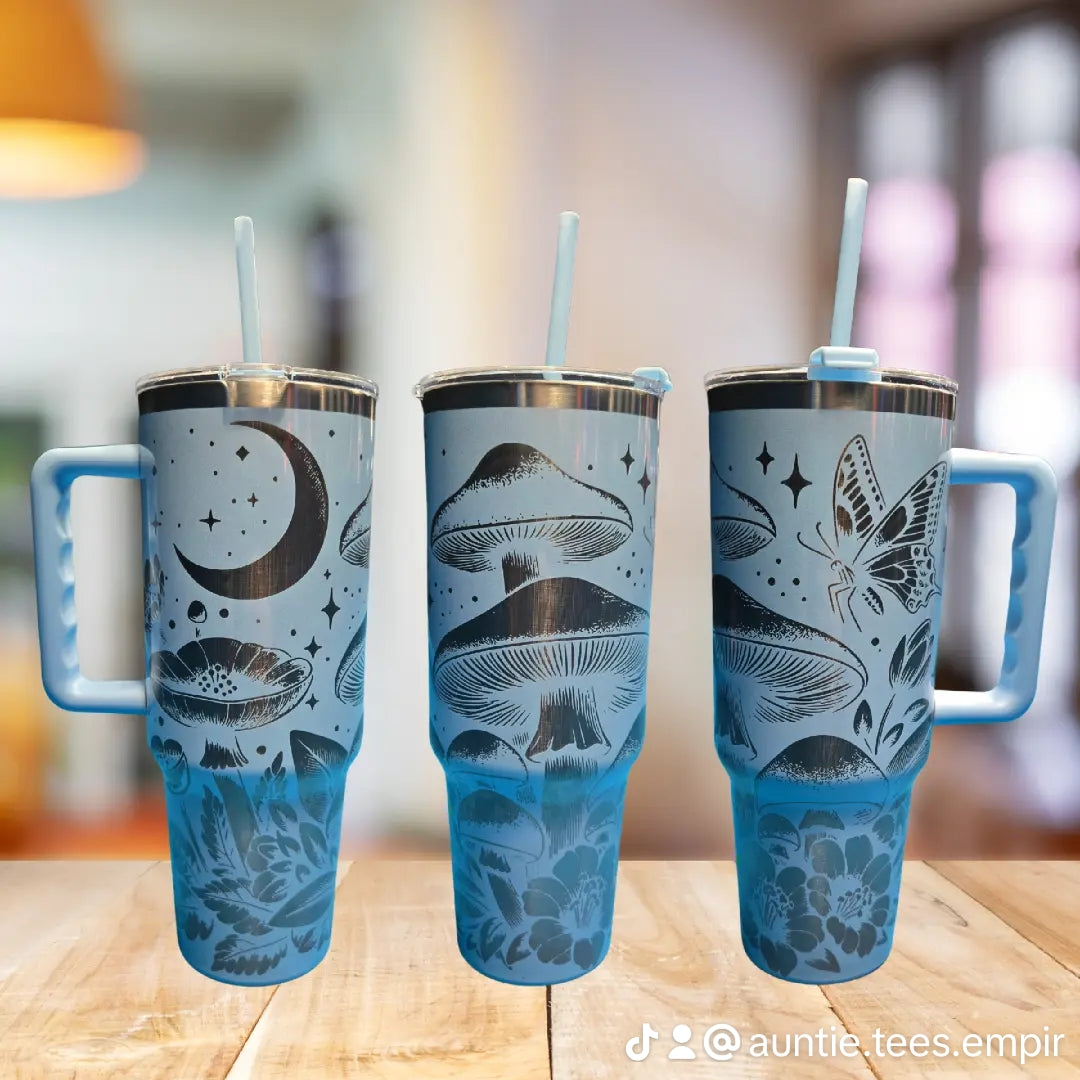 40oz Mushroom Forest Tumbler
