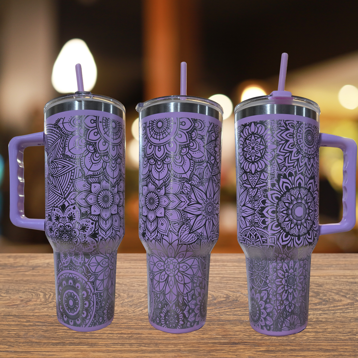 Flower Mandala Tumbler
