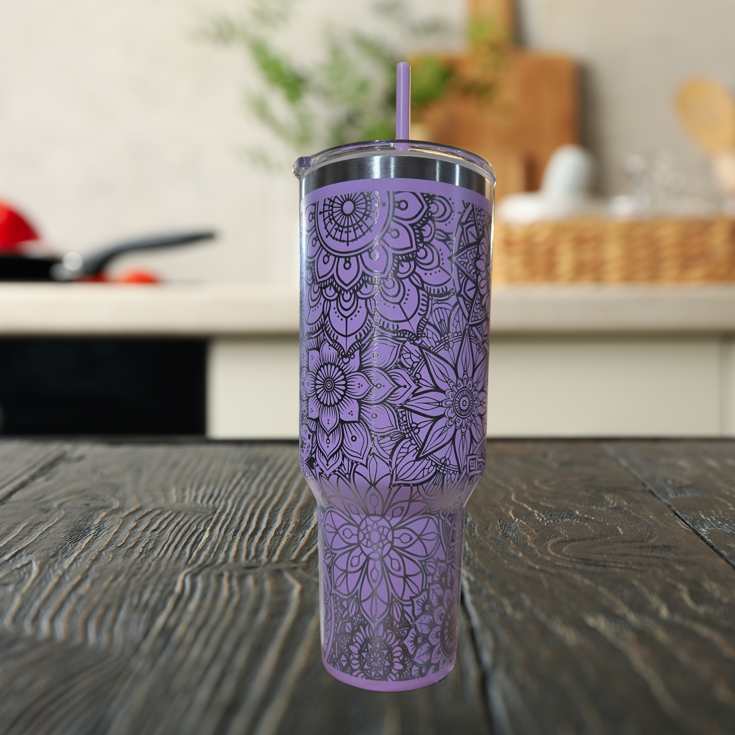 Flower Mandala Tumbler