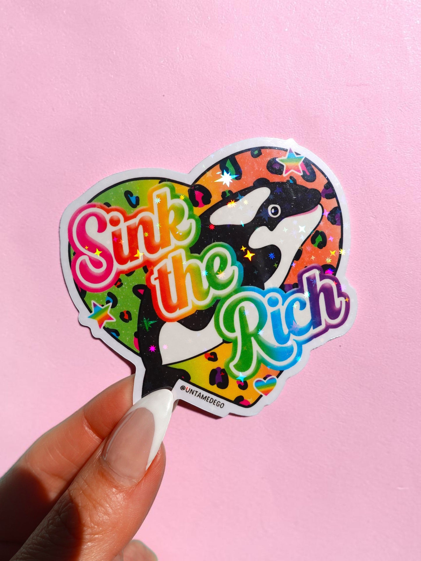 Sink The Rich Sticker