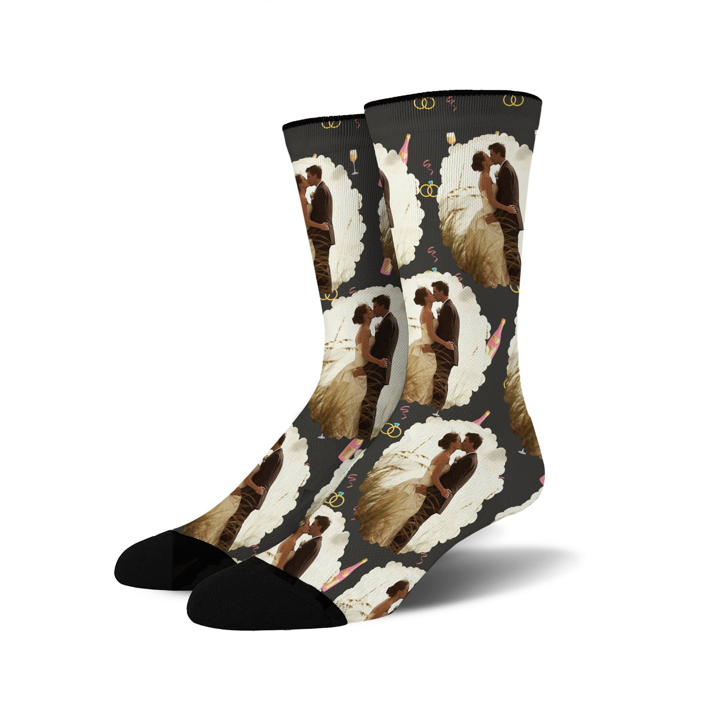 Custom Wedding Socks