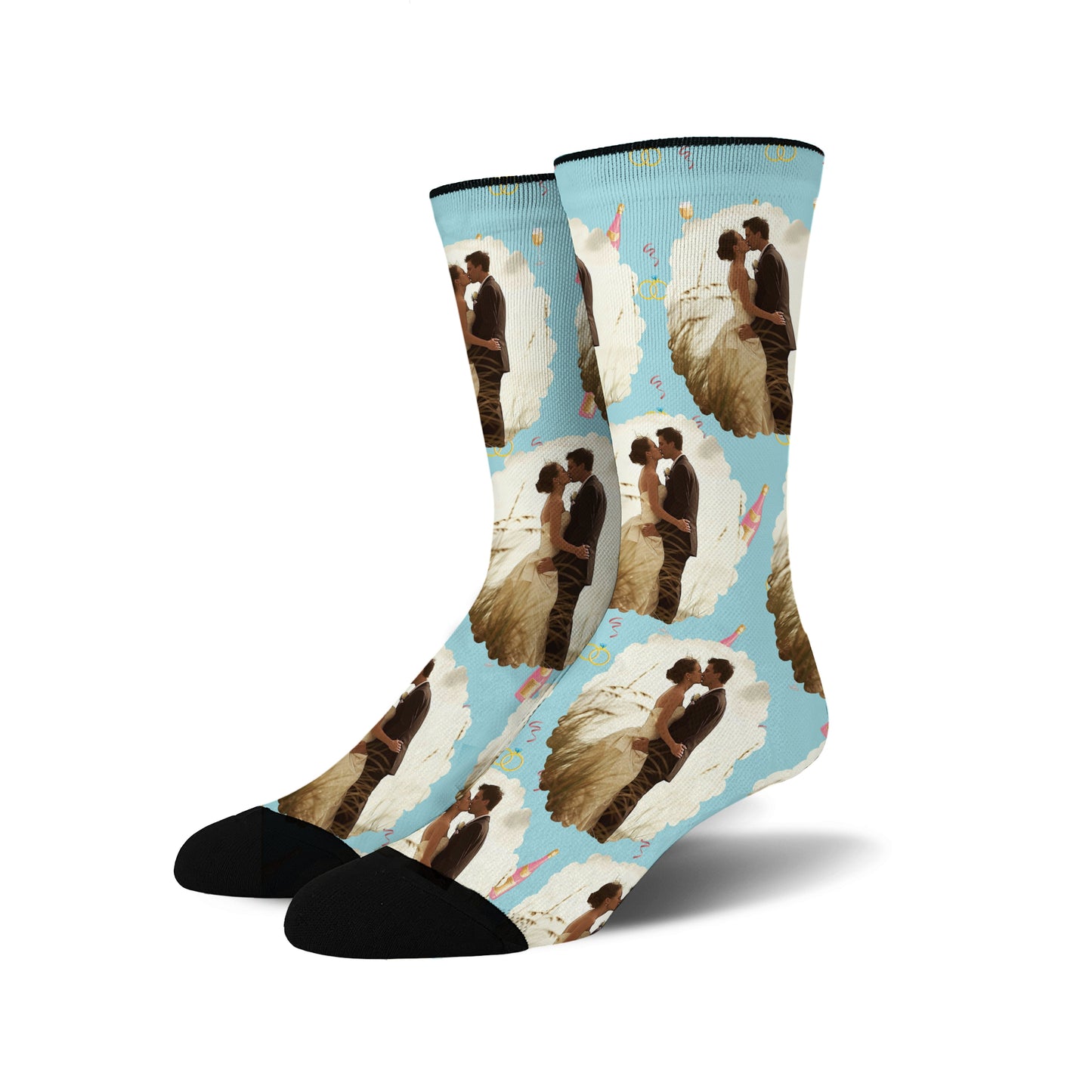 Custom Wedding Socks