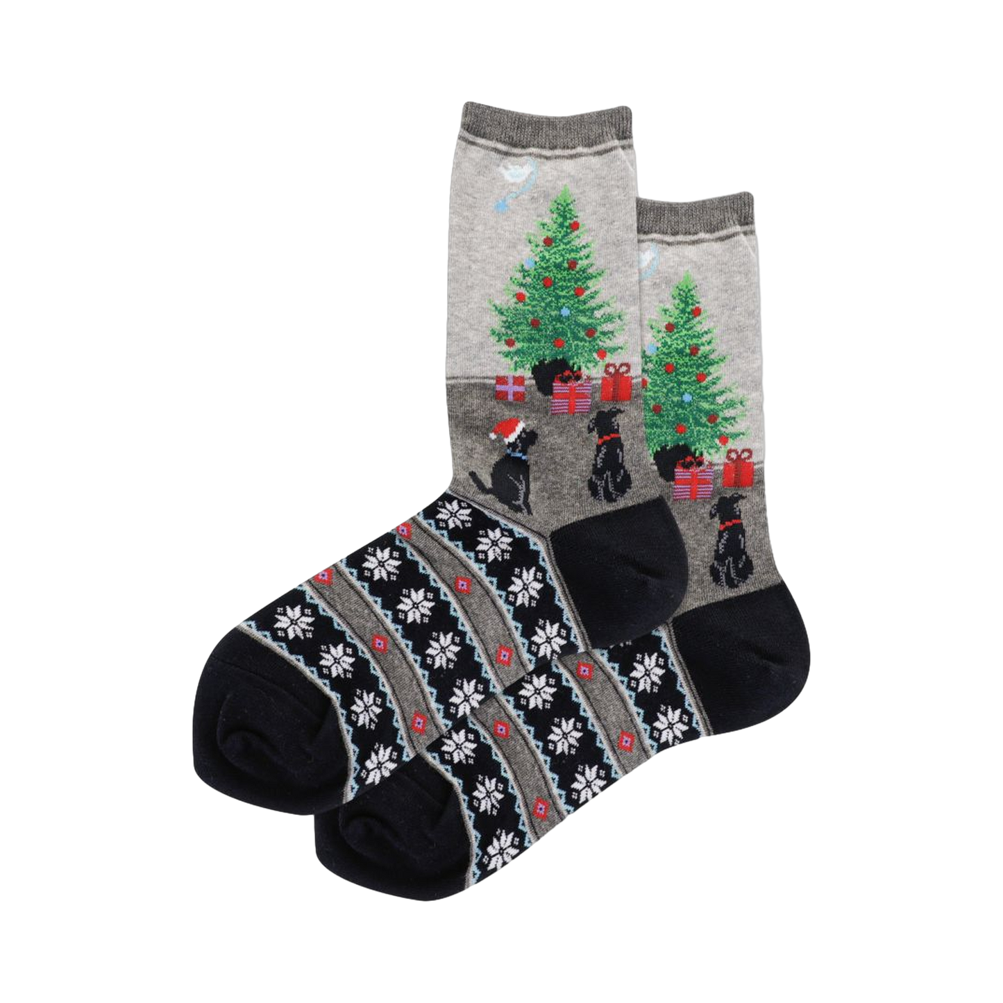 Dog Christmas Tree Fairisle