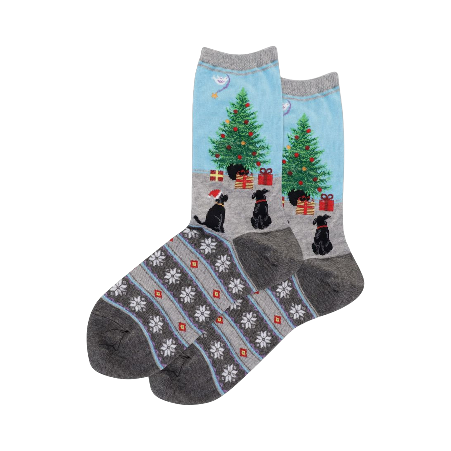 Dog Christmas Tree Fairisle