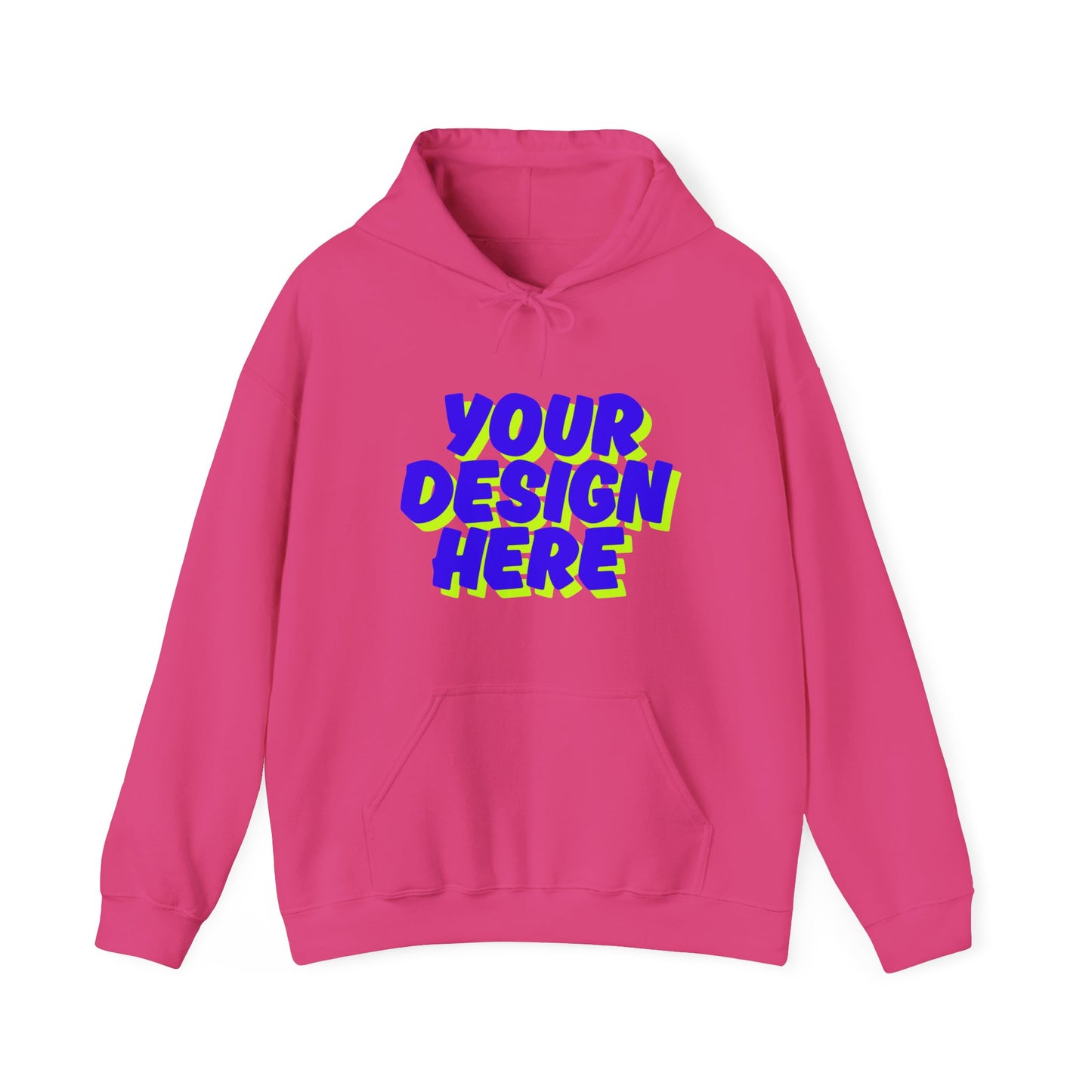 Customizable Unisex Hooded Sweatshirt, Cozy Gift for Him/Her, Casual Wear, Personalized Apparel, Comfortable Layering