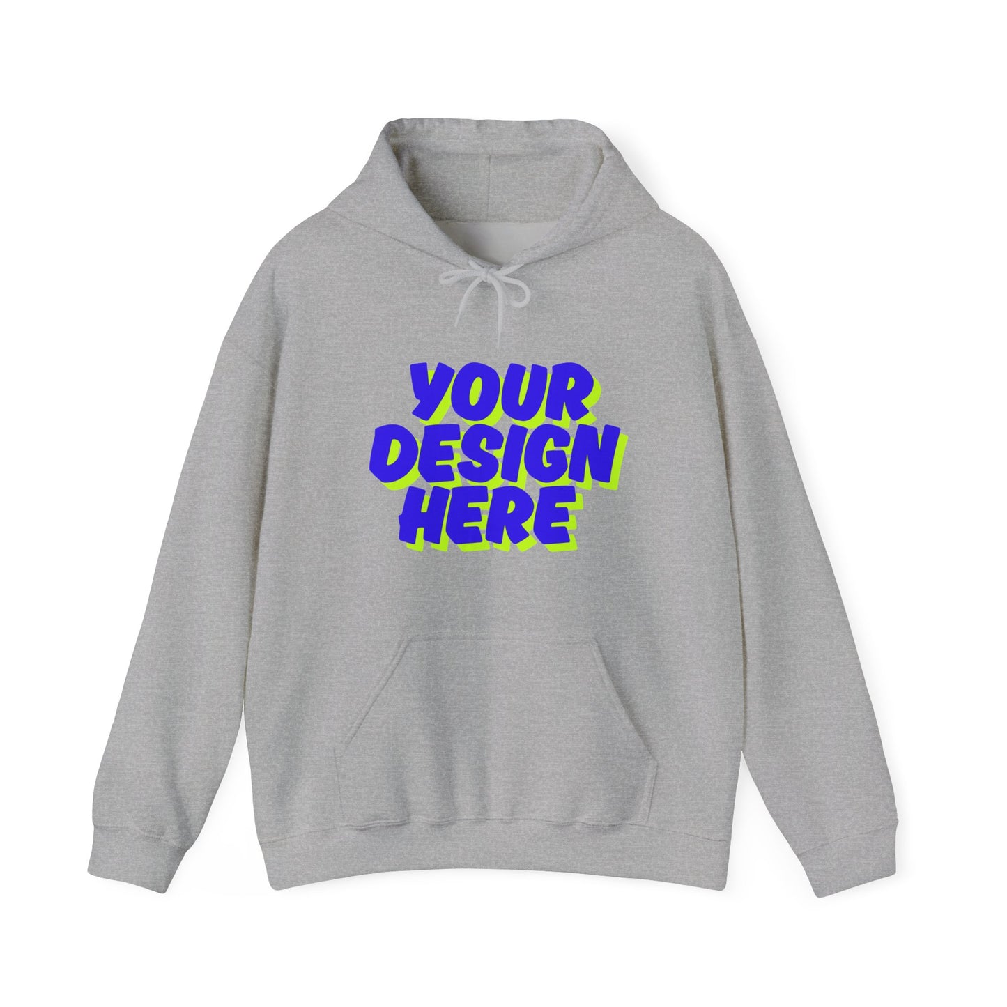 Customizable Unisex Hooded Sweatshirt, Cozy Gift for Him/Her, Casual Wear, Personalized Apparel, Comfortable Layering