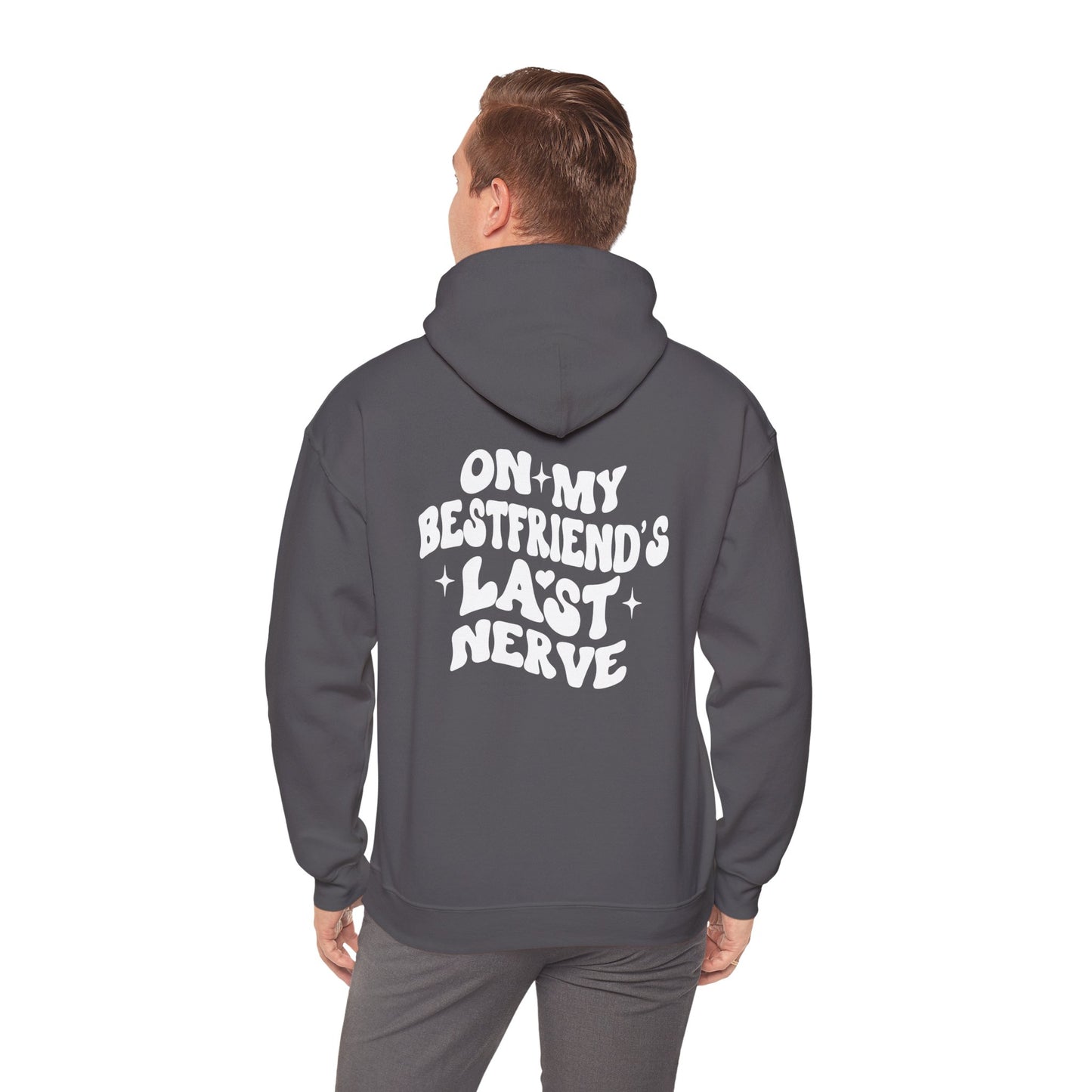 Best Friend's Last Nerve Hoodie | Unisex Heavy Blend Sweatshirt for Friendship Gifts | Cool Casual Wear, Gift for Besties, Fun Hooded [...]