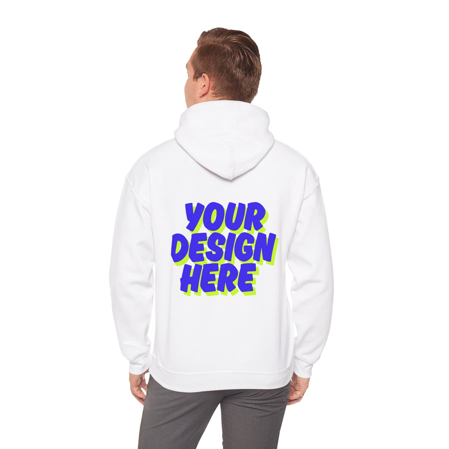 Customizable Unisex Hooded Sweatshirt, Cozy Gift for Him/Her, Casual Wear, Personalized Apparel, Comfortable Layering