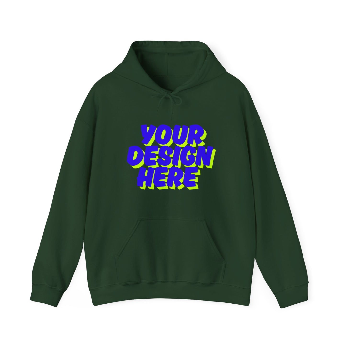 Customizable Unisex Hooded Sweatshirt, Cozy Gift for Him/Her, Casual Wear, Personalized Apparel, Comfortable Layering