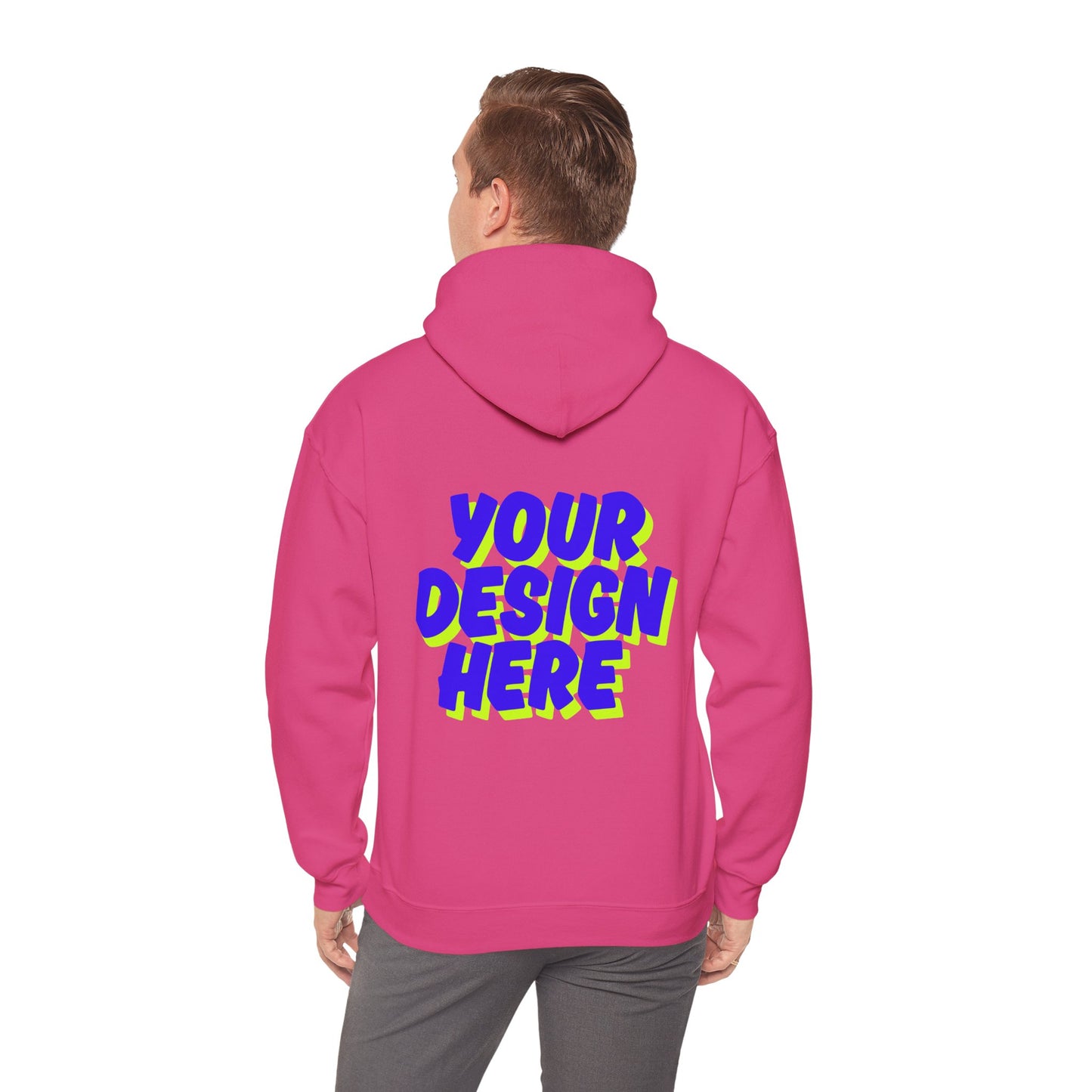 Customizable Unisex Hooded Sweatshirt, Cozy Gift for Him/Her, Casual Wear, Personalized Apparel, Comfortable Layering