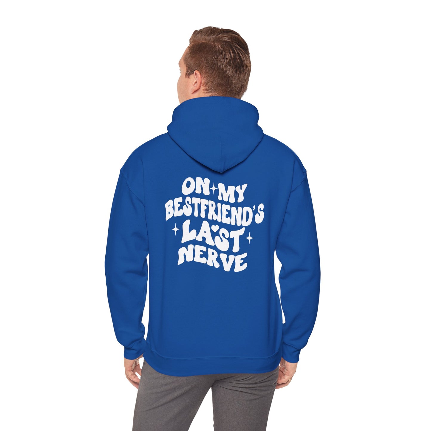 Best Friend's Last Nerve Hoodie | Unisex Heavy Blend Sweatshirt for Friendship Gifts | Cool Casual Wear, Gift for Besties, Fun Hooded [...]