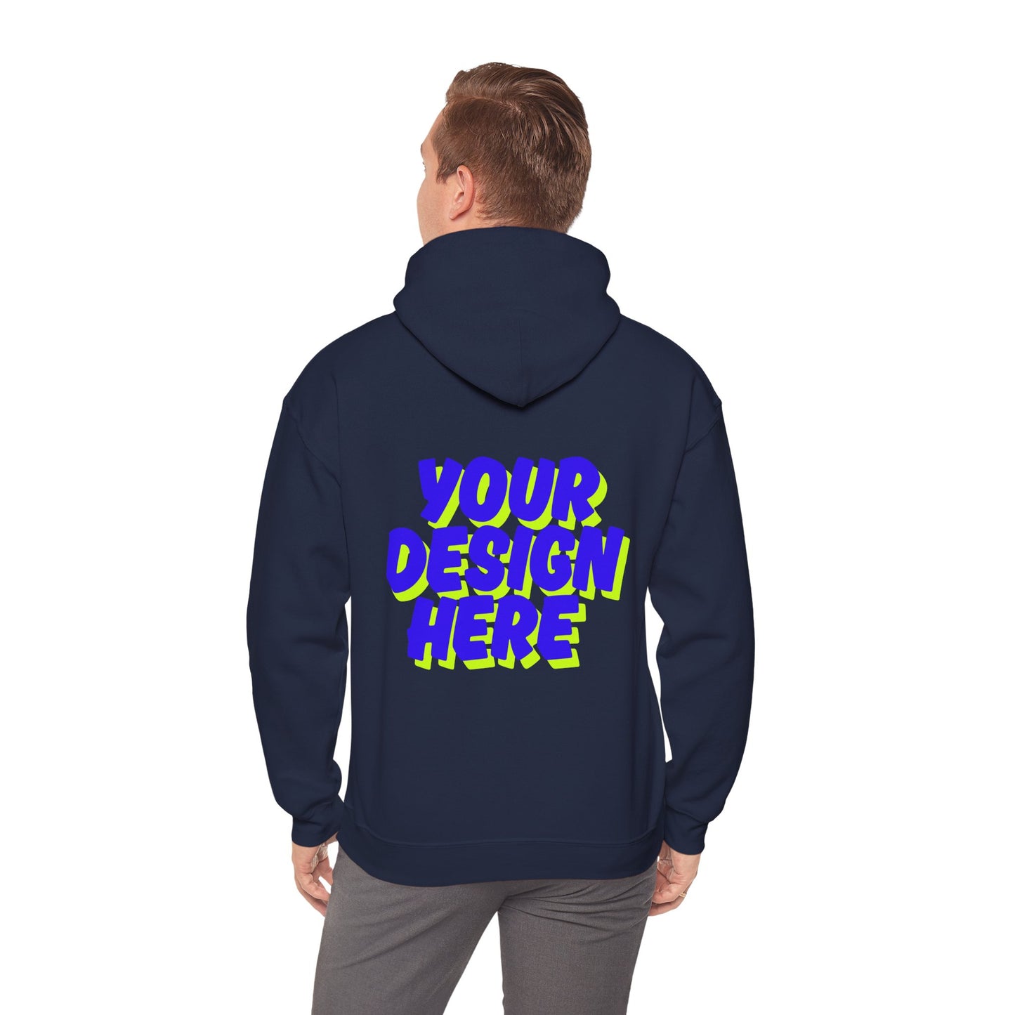 Customizable Unisex Hooded Sweatshirt, Cozy Gift for Him/Her, Casual Wear, Personalized Apparel, Comfortable Layering