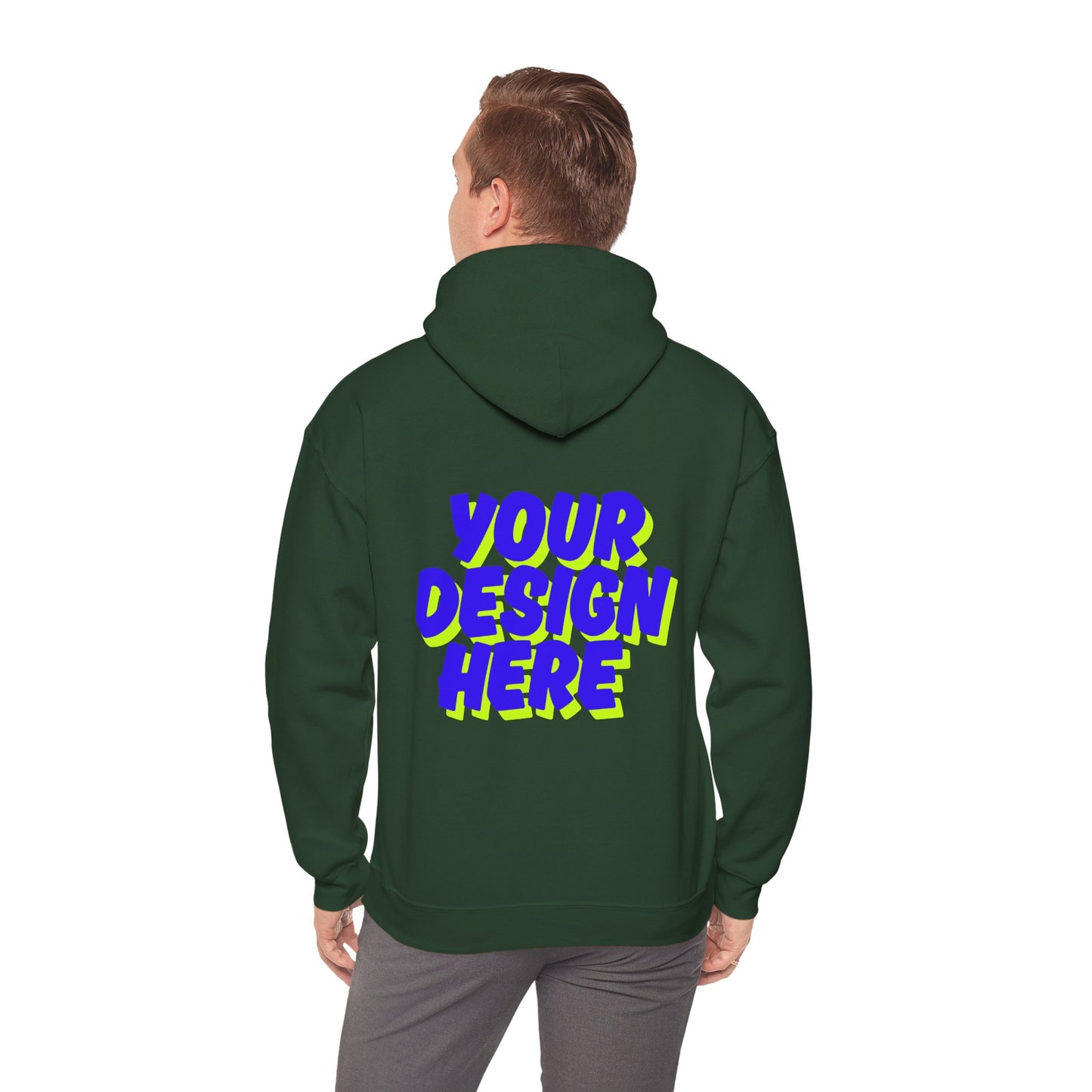 Customizable Unisex Hooded Sweatshirt, Cozy Gift for Him/Her, Casual Wear, Personalized Apparel, Comfortable Layering