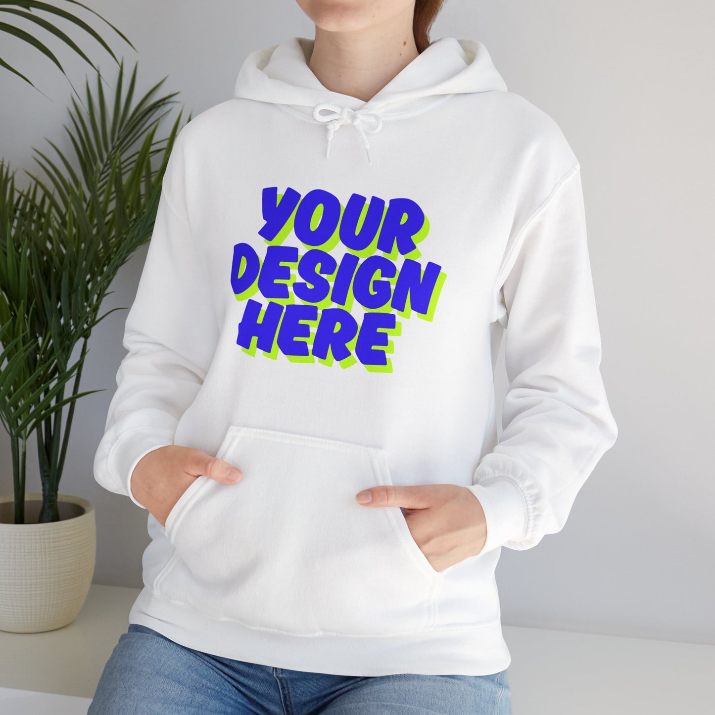Customizable Unisex Hooded Sweatshirt, Cozy Gift for Him/Her, Casual Wear, Personalized Apparel, Comfortable Layering