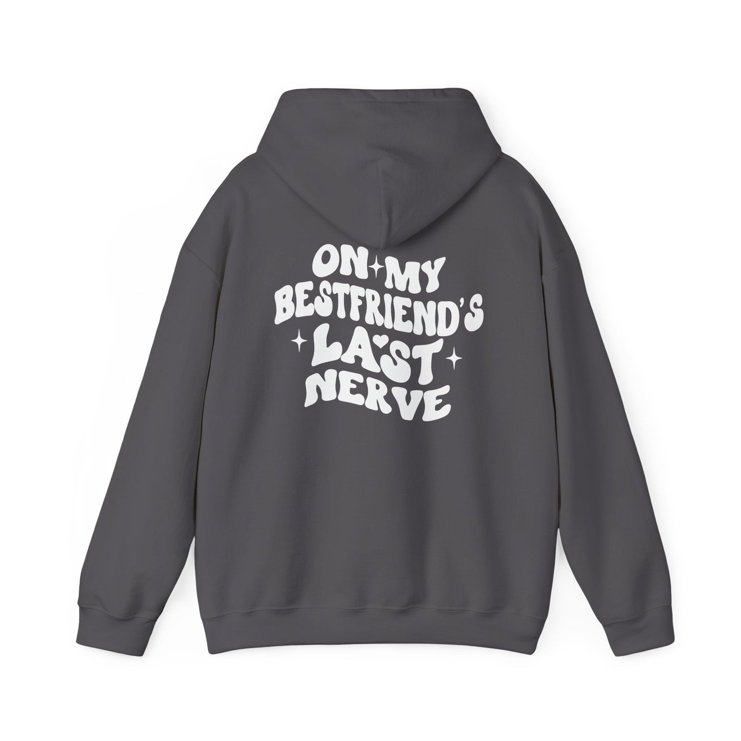 Best Friend's Last Nerve Hoodie | Unisex Heavy Blend Sweatshirt for Friendship Gifts | Cool Casual Wear, Gift for Besties, Fun Hooded [...]