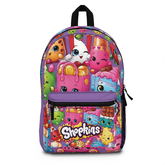 Shopkins Purple Backpack