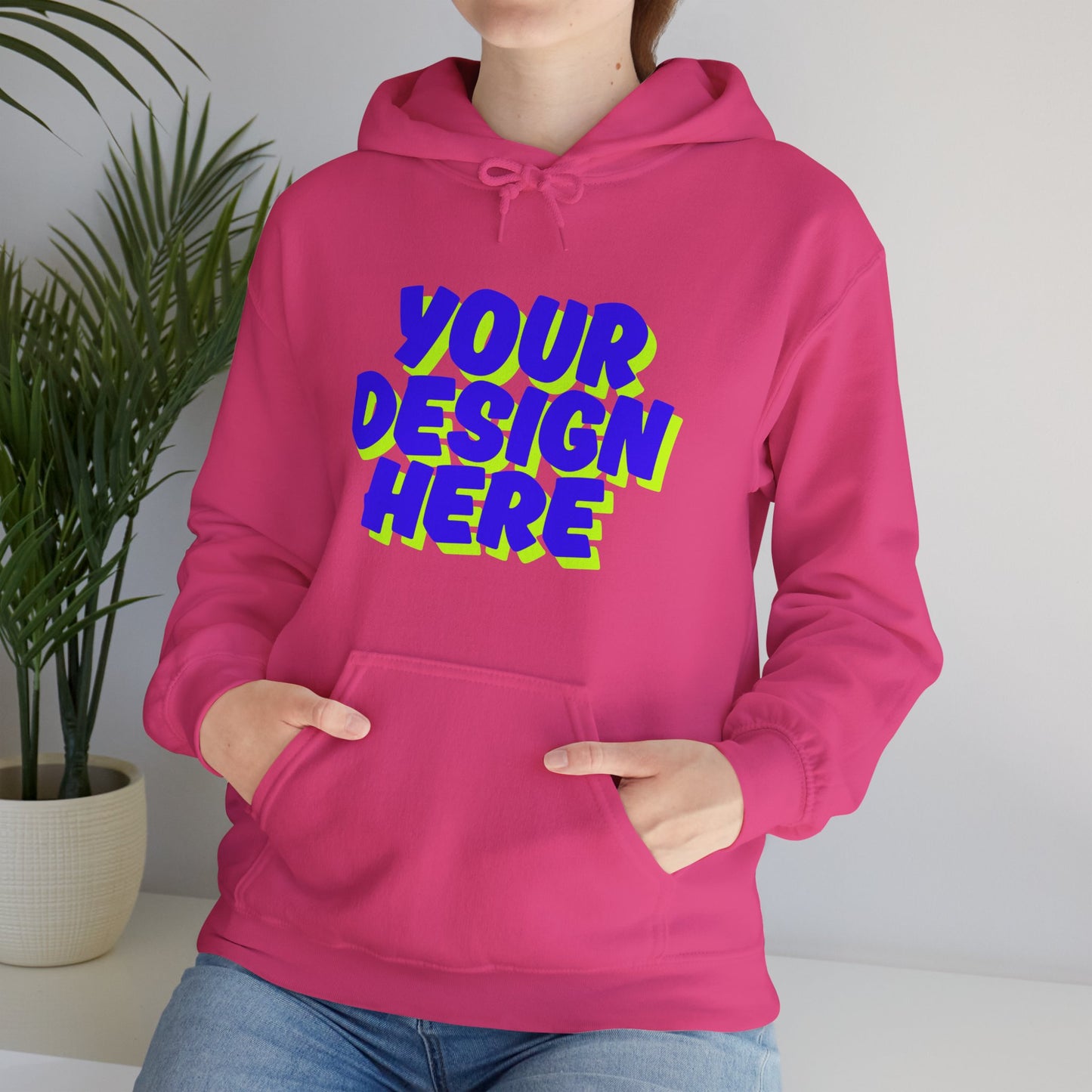Customizable Unisex Hooded Sweatshirt, Cozy Gift for Him/Her, Casual Wear, Personalized Apparel, Comfortable Layering
