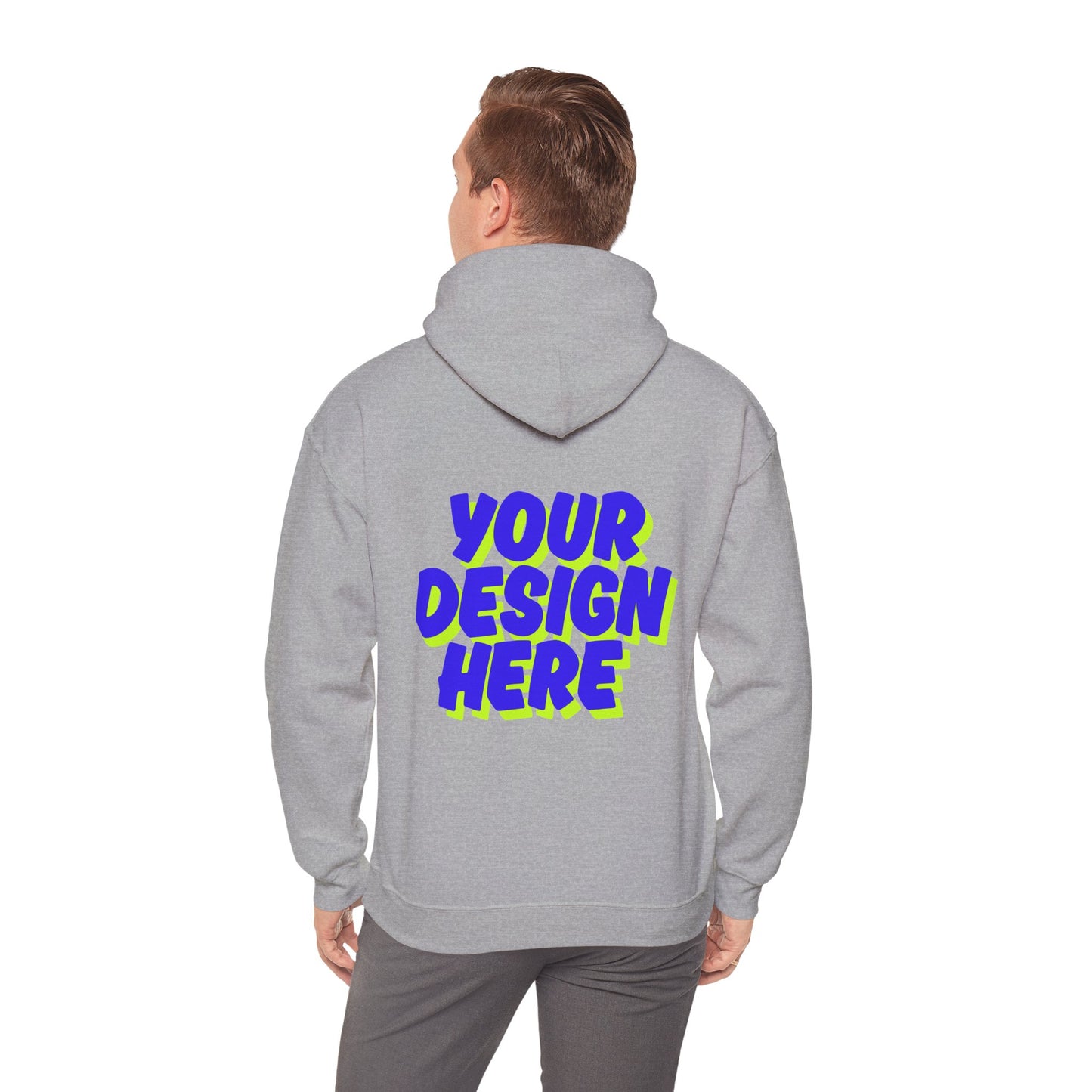 Customizable Unisex Hooded Sweatshirt, Cozy Gift for Him/Her, Casual Wear, Personalized Apparel, Comfortable Layering
