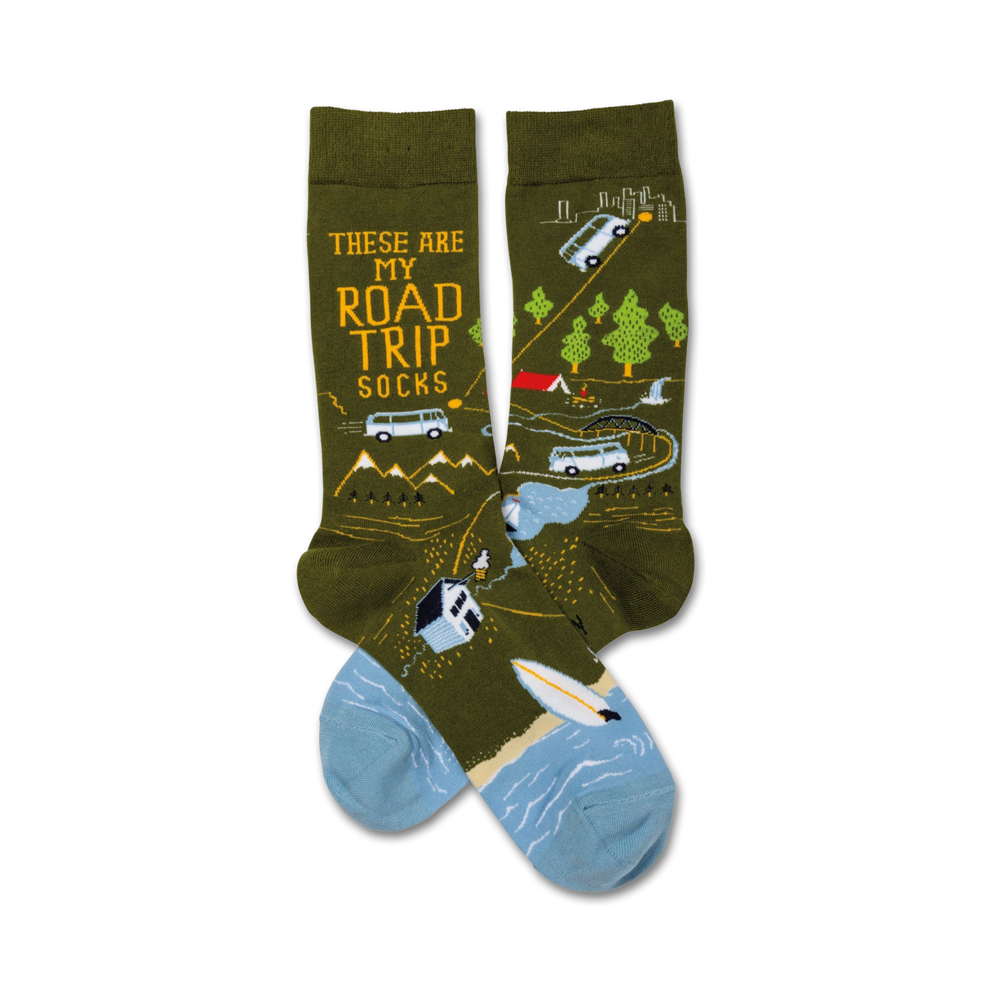These Are My Road Trip Socks