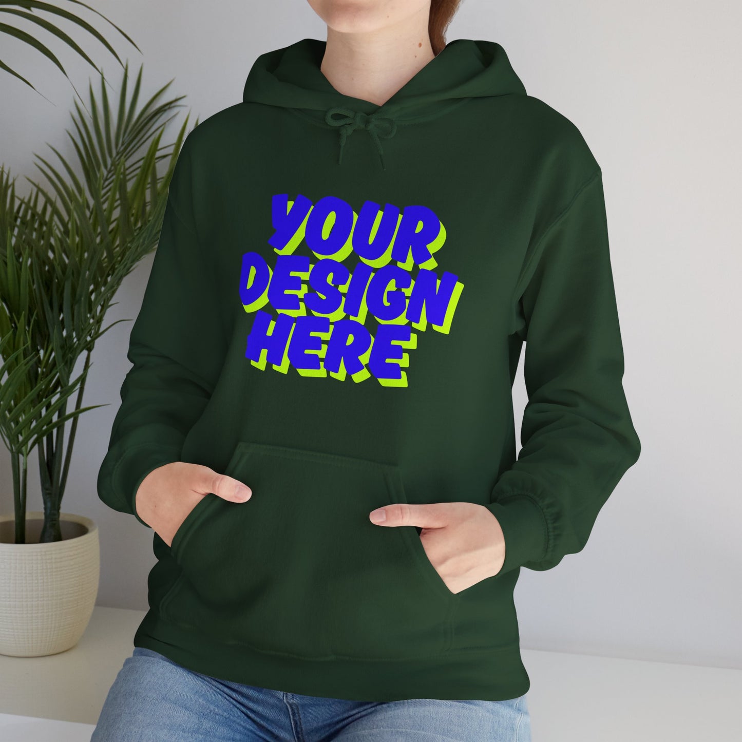 Customizable Unisex Hooded Sweatshirt, Cozy Gift for Him/Her, Casual Wear, Personalized Apparel, Comfortable Layering