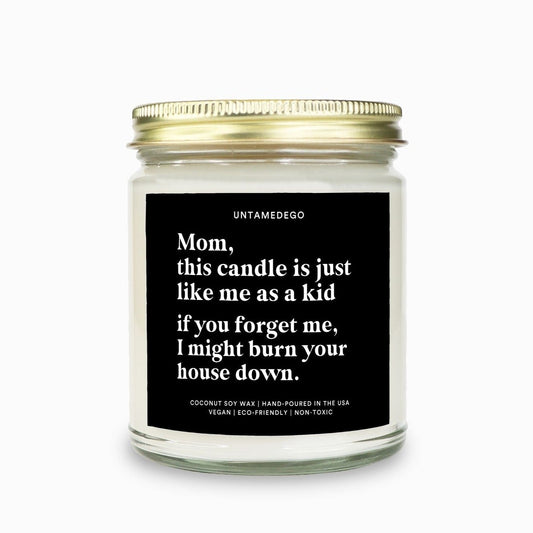 This Candle Is Just Like Me As A Kid Funny Candle