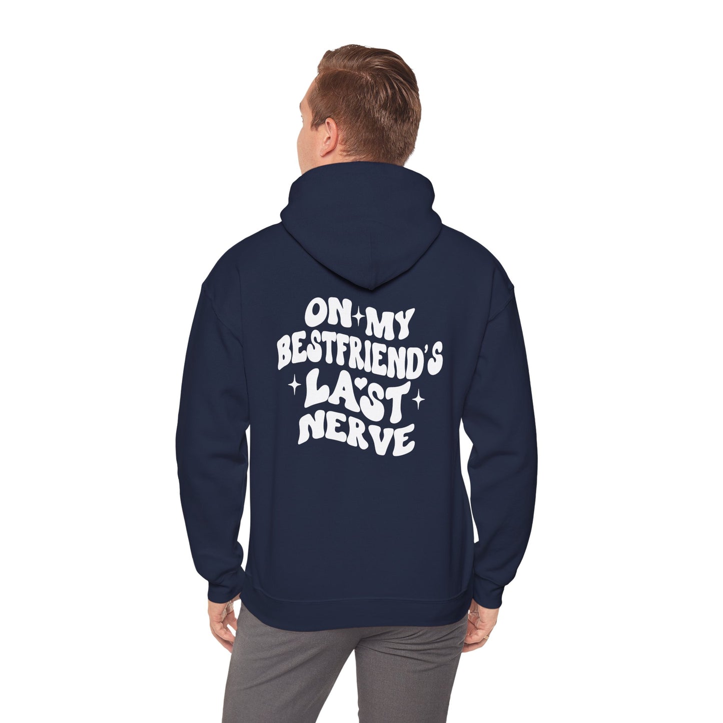 Best Friend's Last Nerve Hoodie | Unisex Heavy Blend Sweatshirt for Friendship Gifts | Cool Casual Wear, Gift for Besties, Fun Hooded [...]