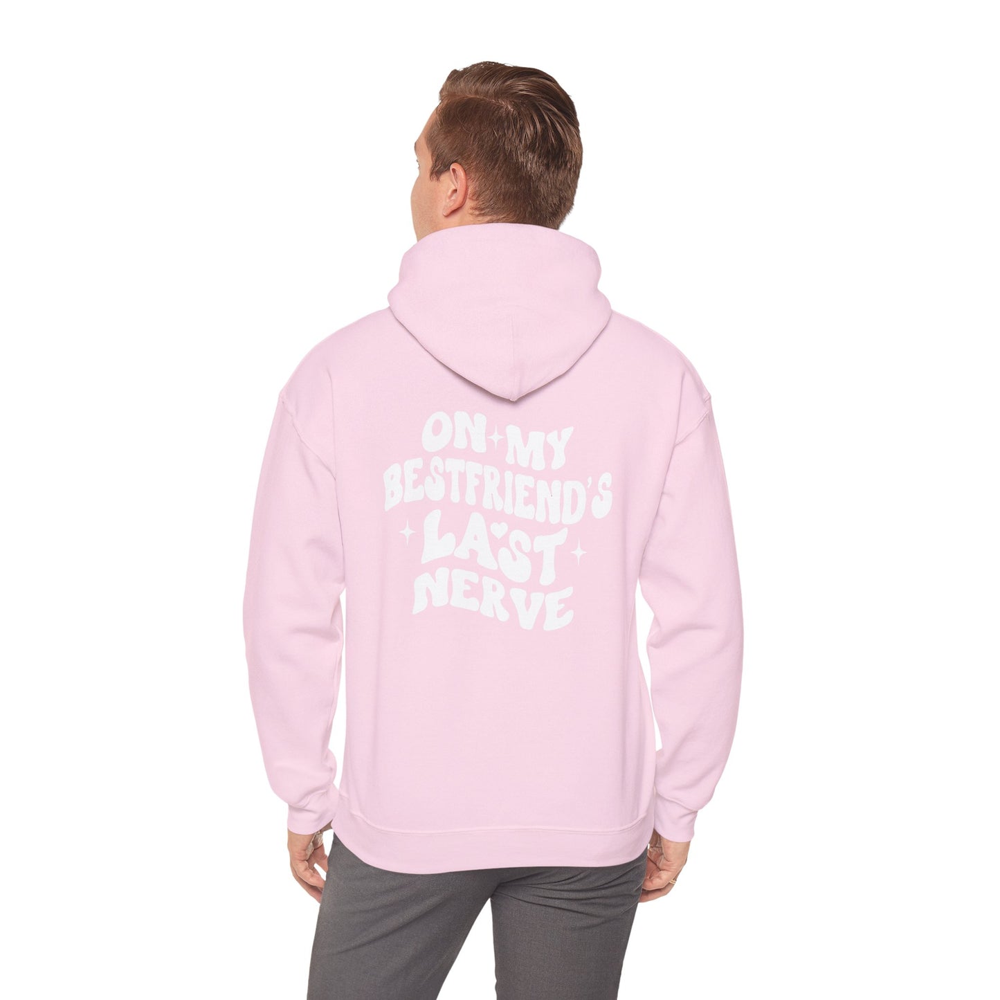 Best Friend's Last Nerve Hoodie | Unisex Heavy Blend Sweatshirt for Friendship Gifts | Cool Casual Wear, Gift for Besties, Fun Hooded [...]
