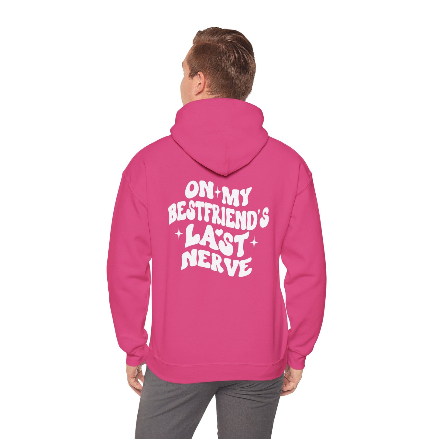 Best Friend's Last Nerve Hoodie | Unisex Heavy Blend Sweatshirt for Friendship Gifts | Cool Casual Wear, Gift for Besties, Fun Hooded [...]