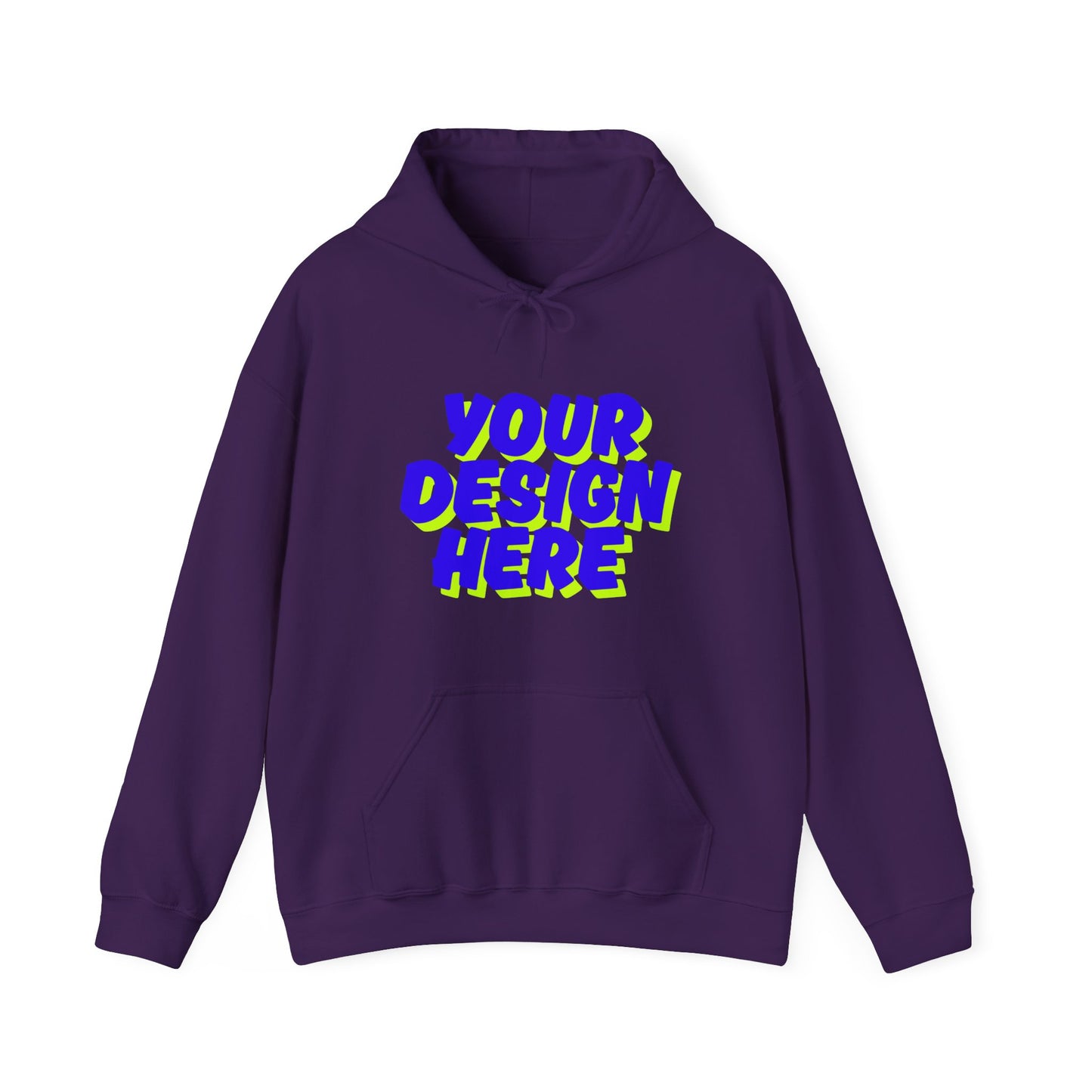 Customizable Unisex Hooded Sweatshirt, Cozy Gift for Him/Her, Casual Wear, Personalized Apparel, Comfortable Layering
